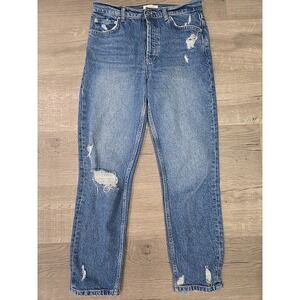 Rails The Melrose Classic Slim Straight Ripped Distressed Jeans Women's Size 26